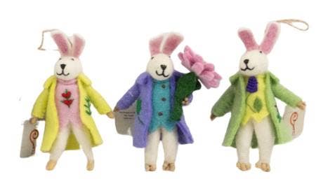 Ornament - Easter Decor - Pastel Bunny