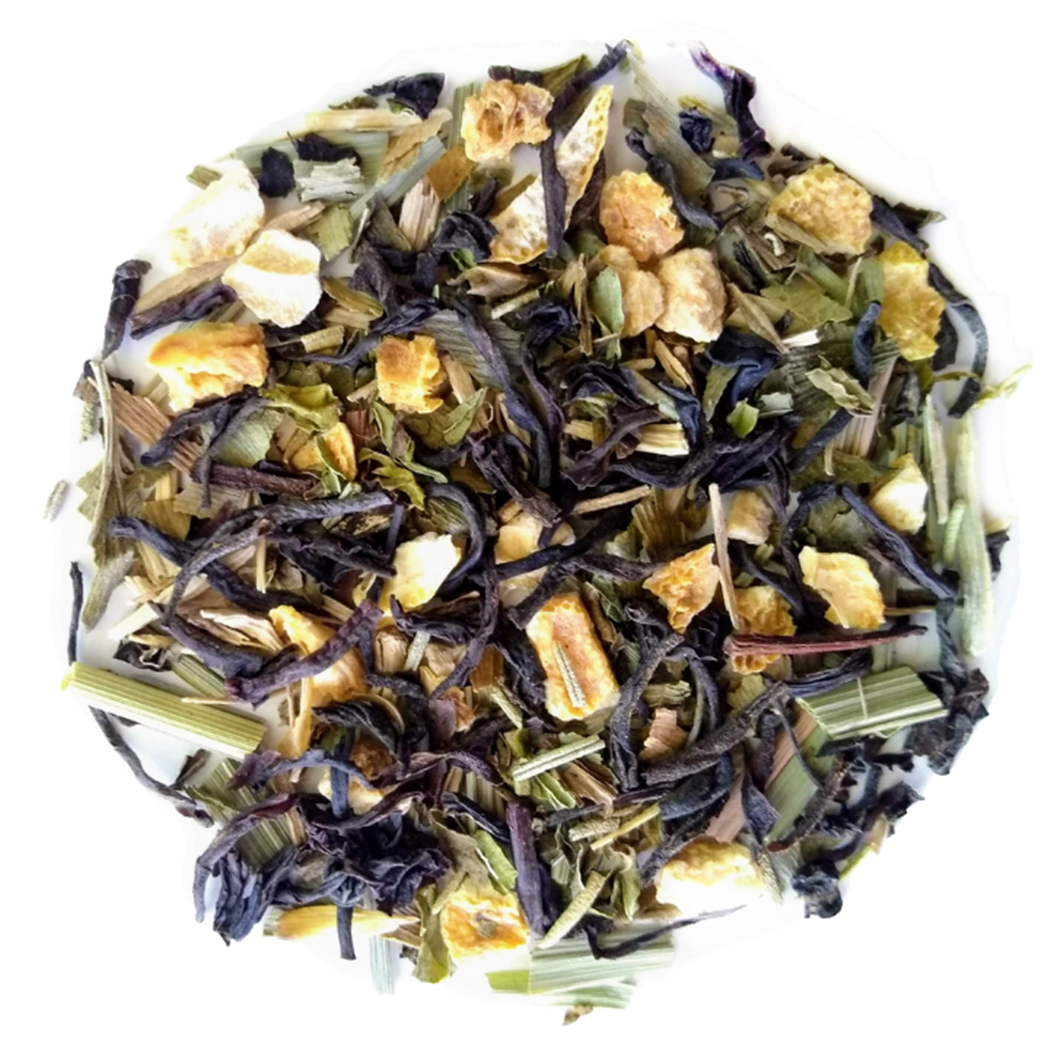 Smart Ass: caffeinated loose leaf tea blend