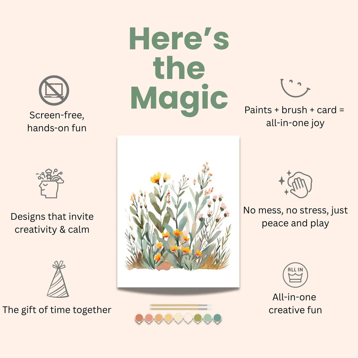 Mushroom All-In-One Watercolor Kit