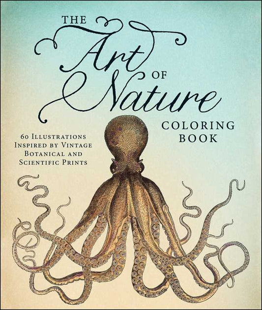 Art of Nature Coloring Book by Adams Media