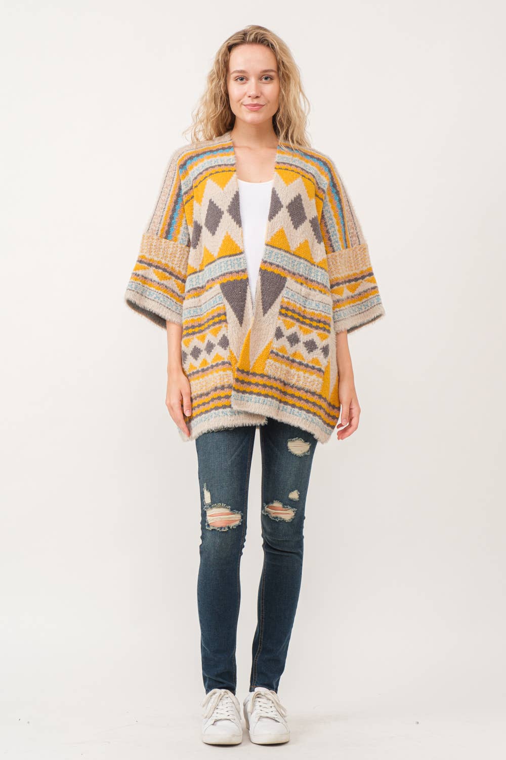 Fuzzy Cardigan