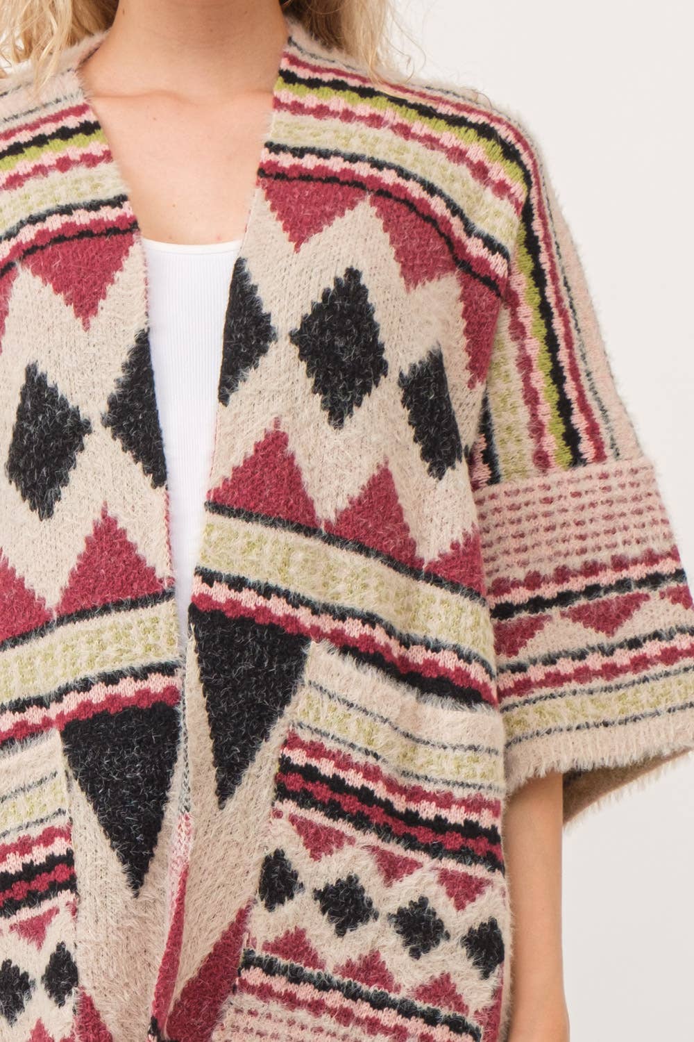 Fuzzy Cardigan