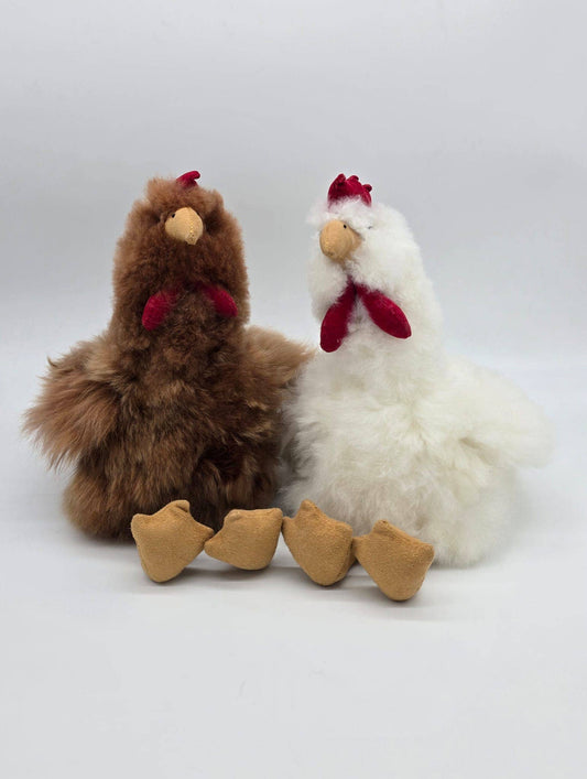 Chicken 14" | Alpaca Stuffed Animal | Handmade