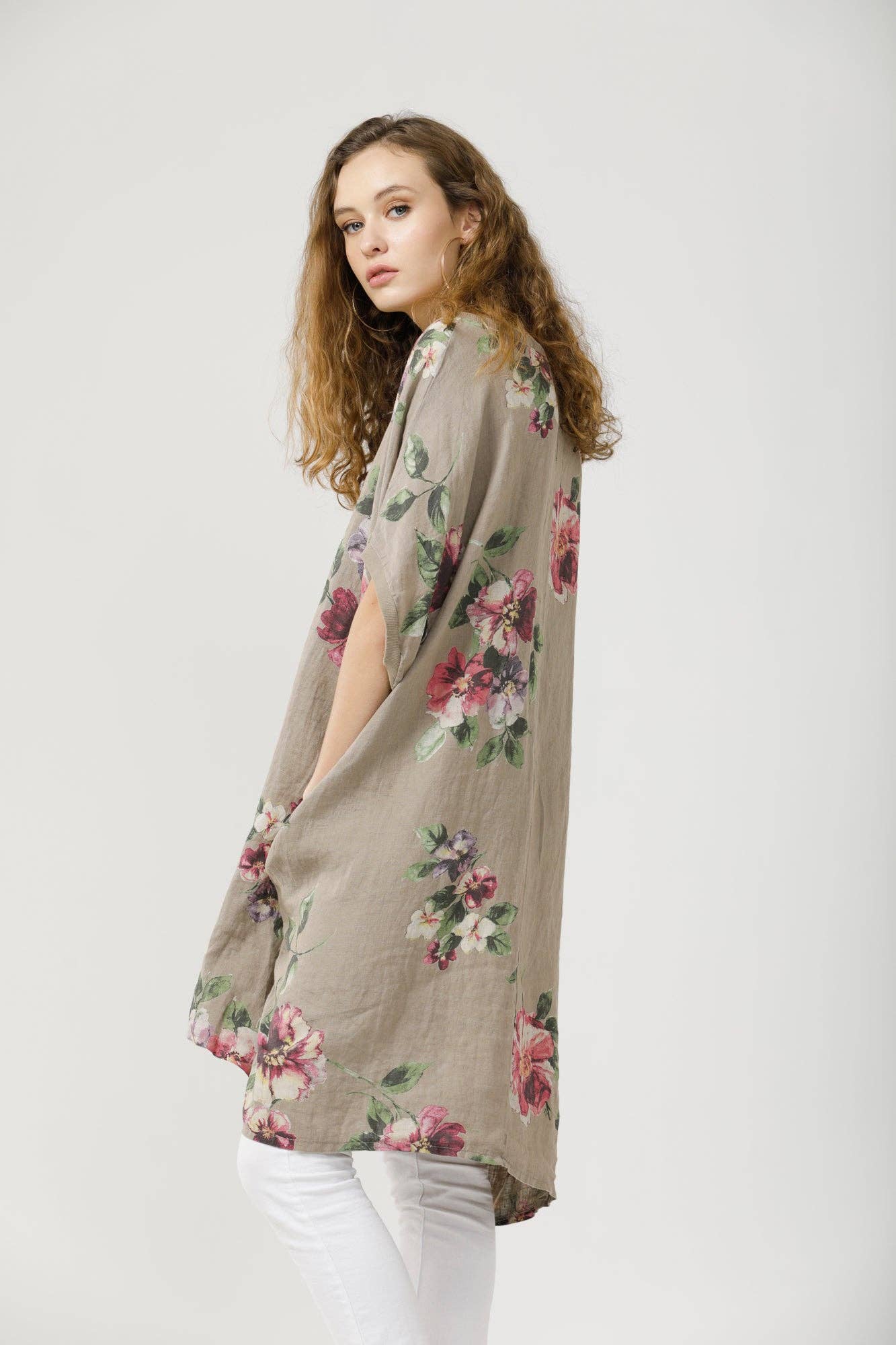 Rosabella Floral linen dress.