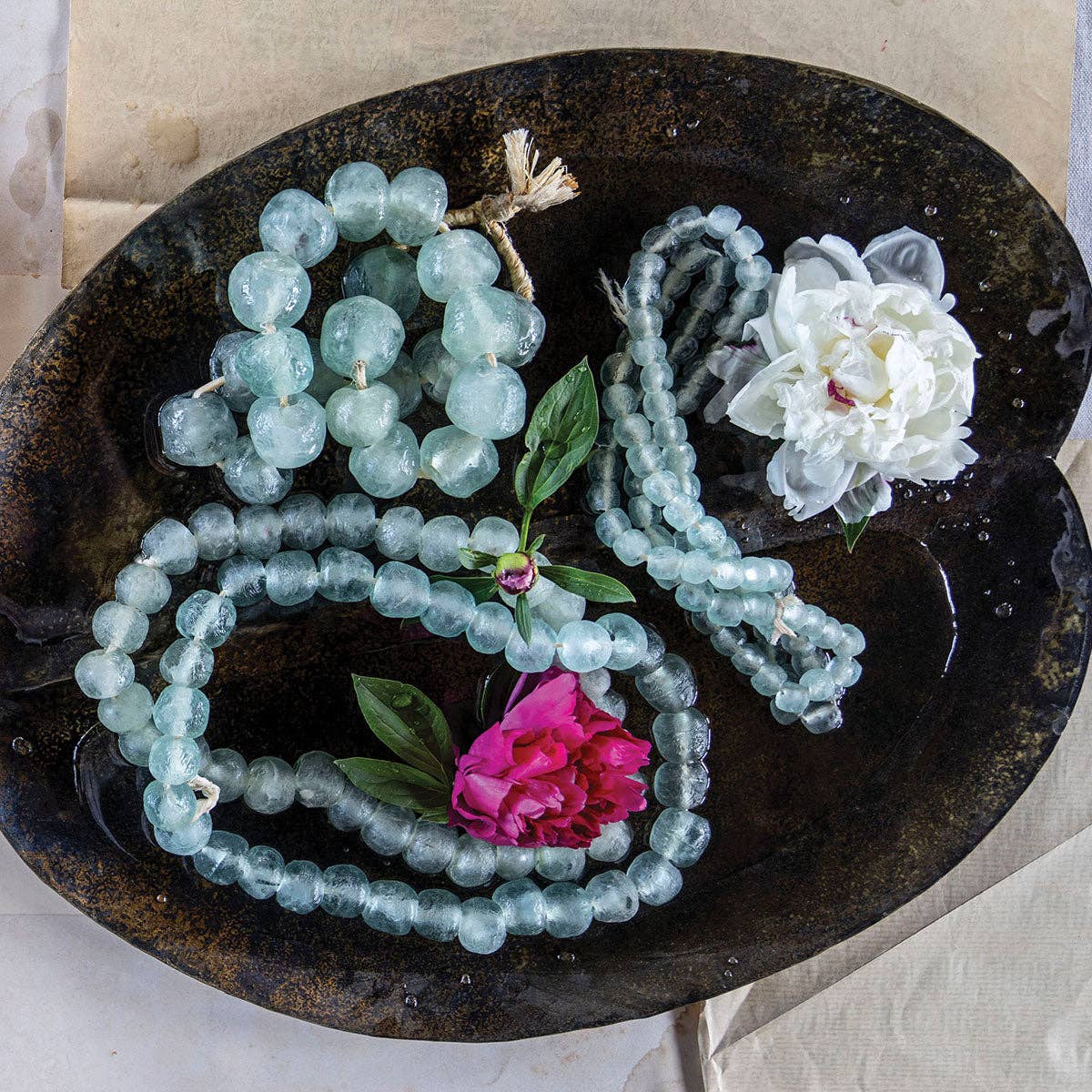 African Recycled Glass Beads