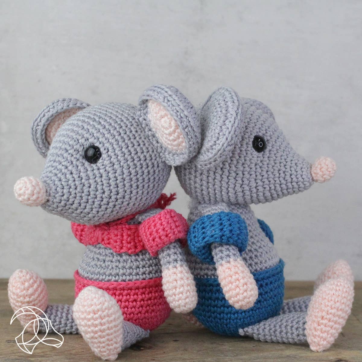 DIY Crochet Kit - Daisy Mouse