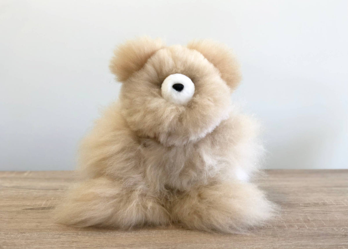 15" Alpaca Stuffed Animal - Bear