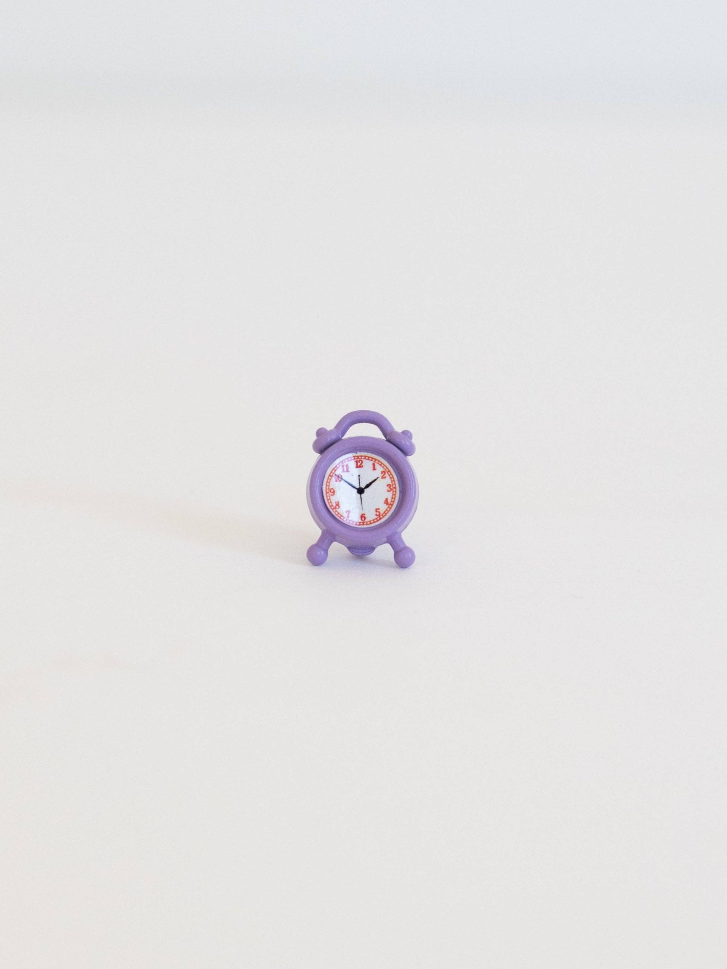 Dollhouse Tabletop Alarm Clock | Pink Purple White Green