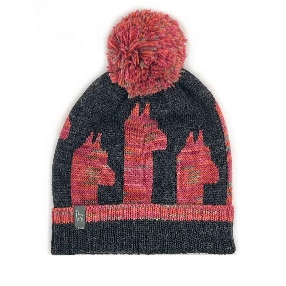 Kid's Alpaca Beanie Hat - Pacas - Rosey Paca