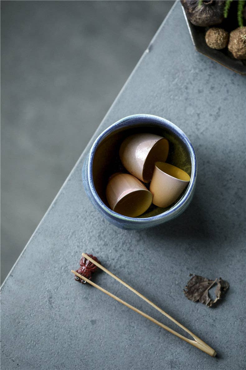 Gohobi  Blue Matcha Bowl