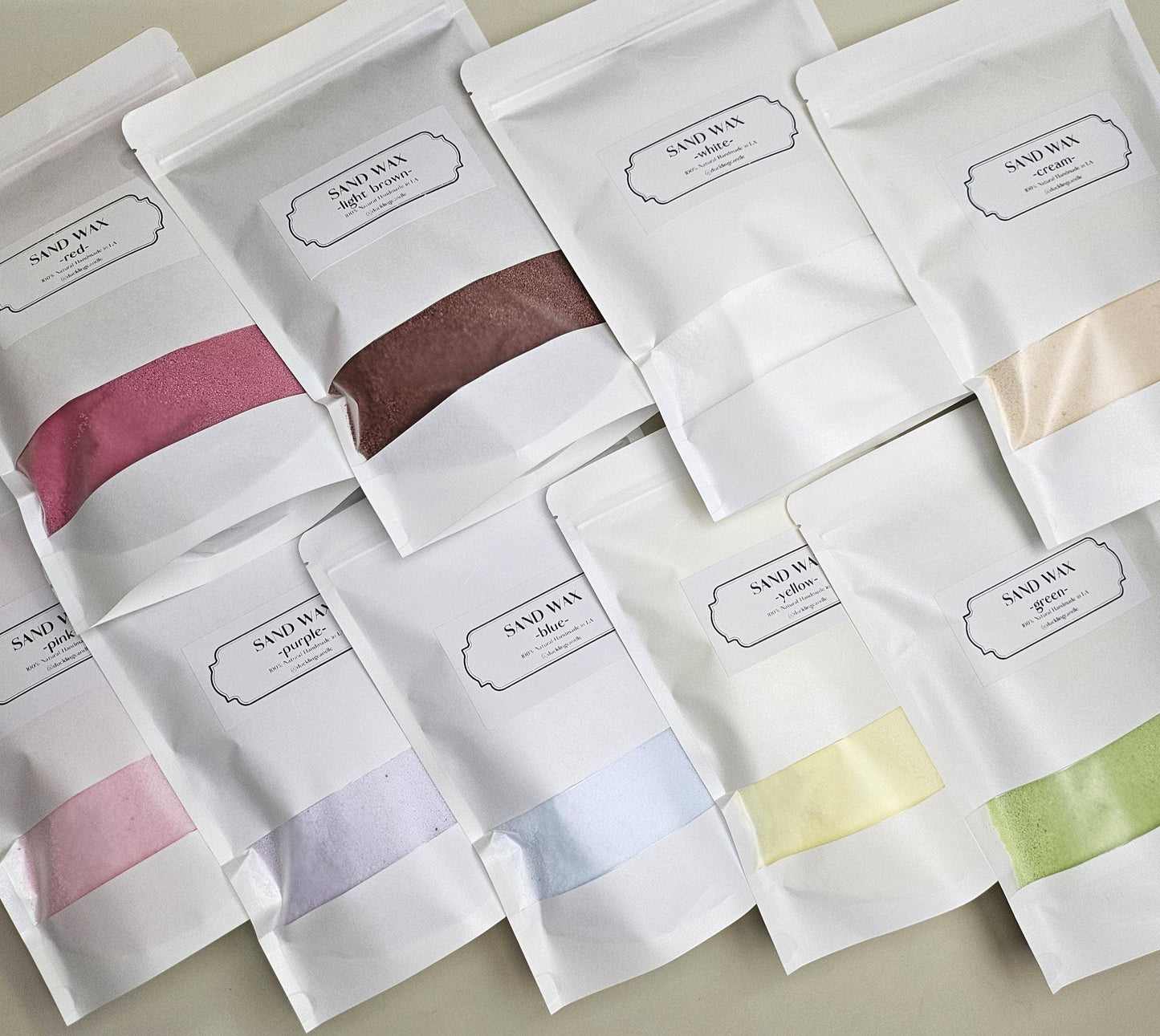 Sand Wax White bag