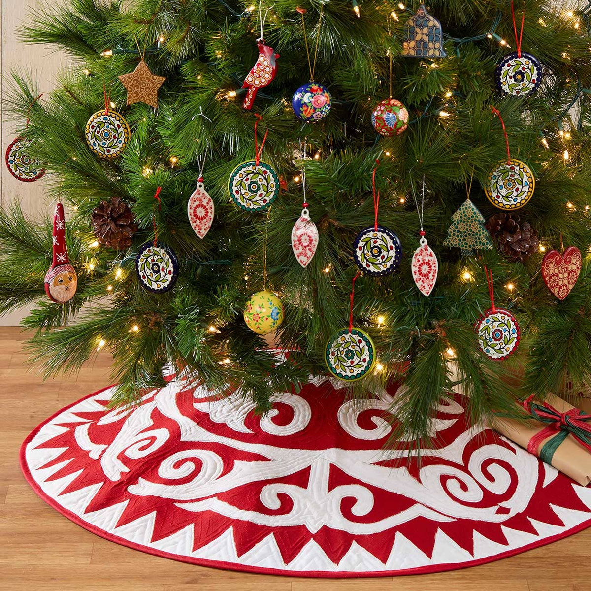Hand-Painted Cardinal Christmas Ornament