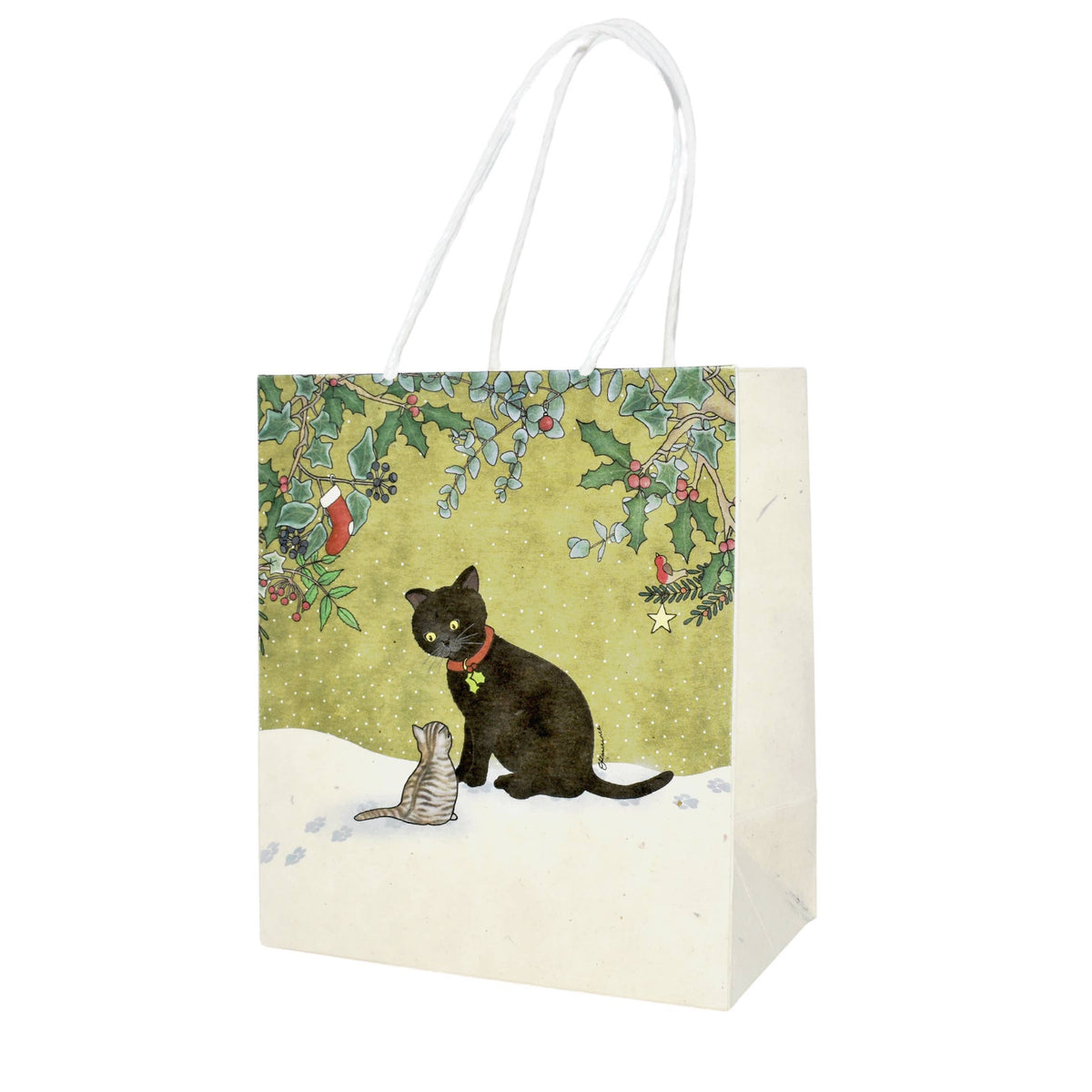 Emma Lawrence Cat and Kitten Recycled Paper Gift Bags