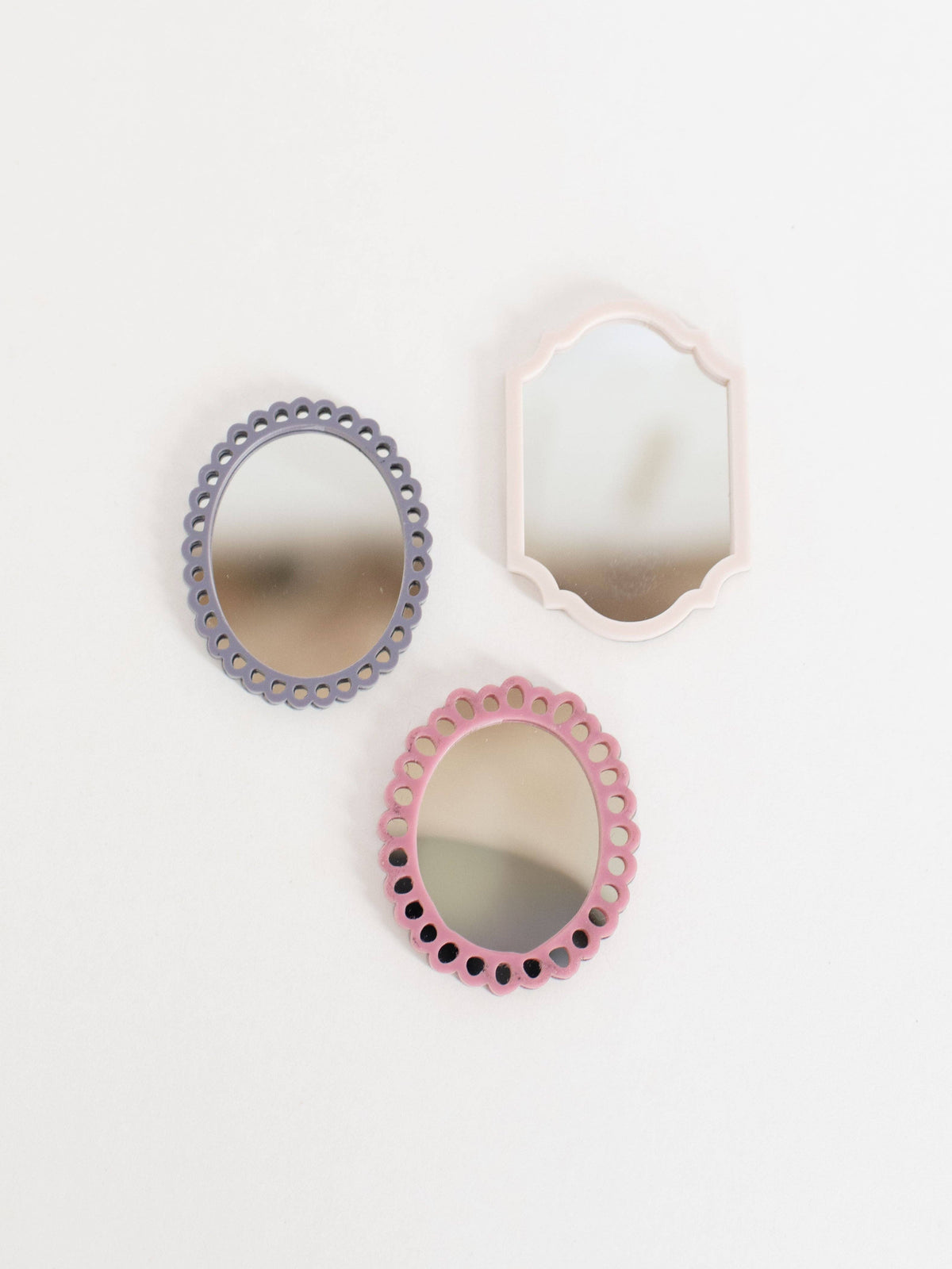Dollhouse Miniature Dolly Wall Mirror Collection