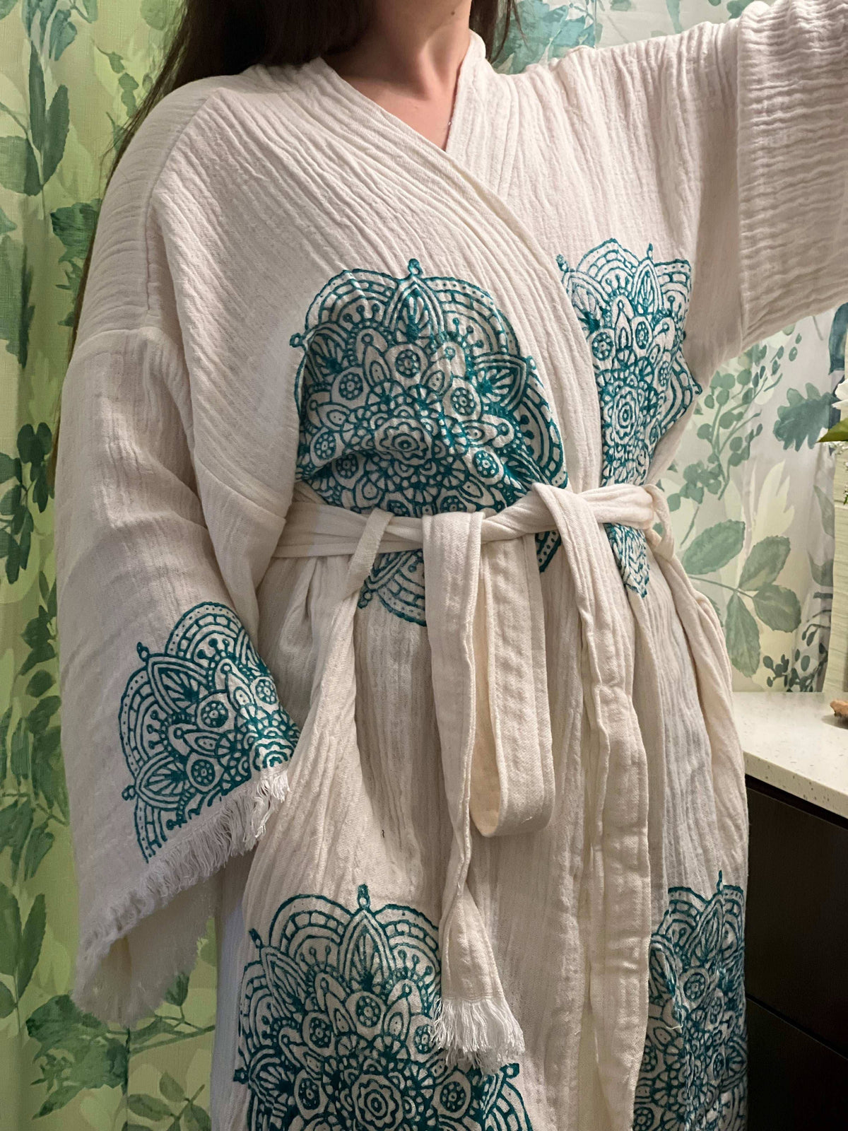 Mandala Kimono Robe