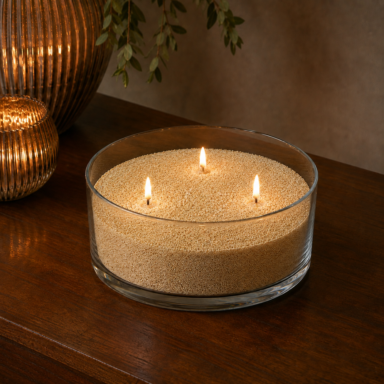 Dessert Sand candle sand with wicks