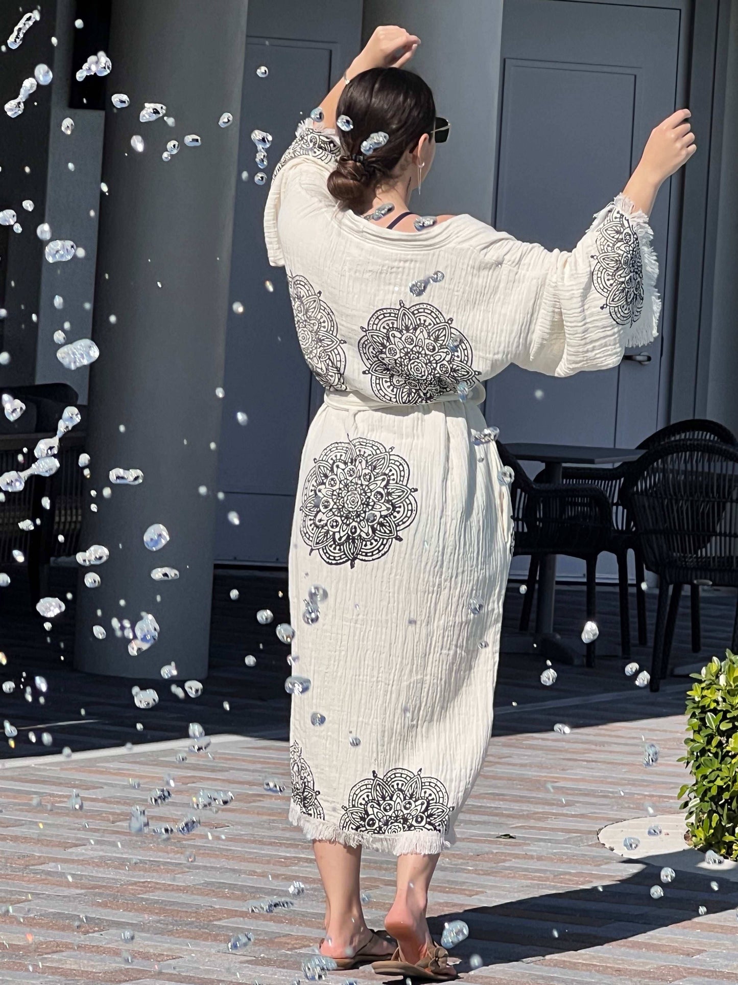 Mandala Kimono Robe