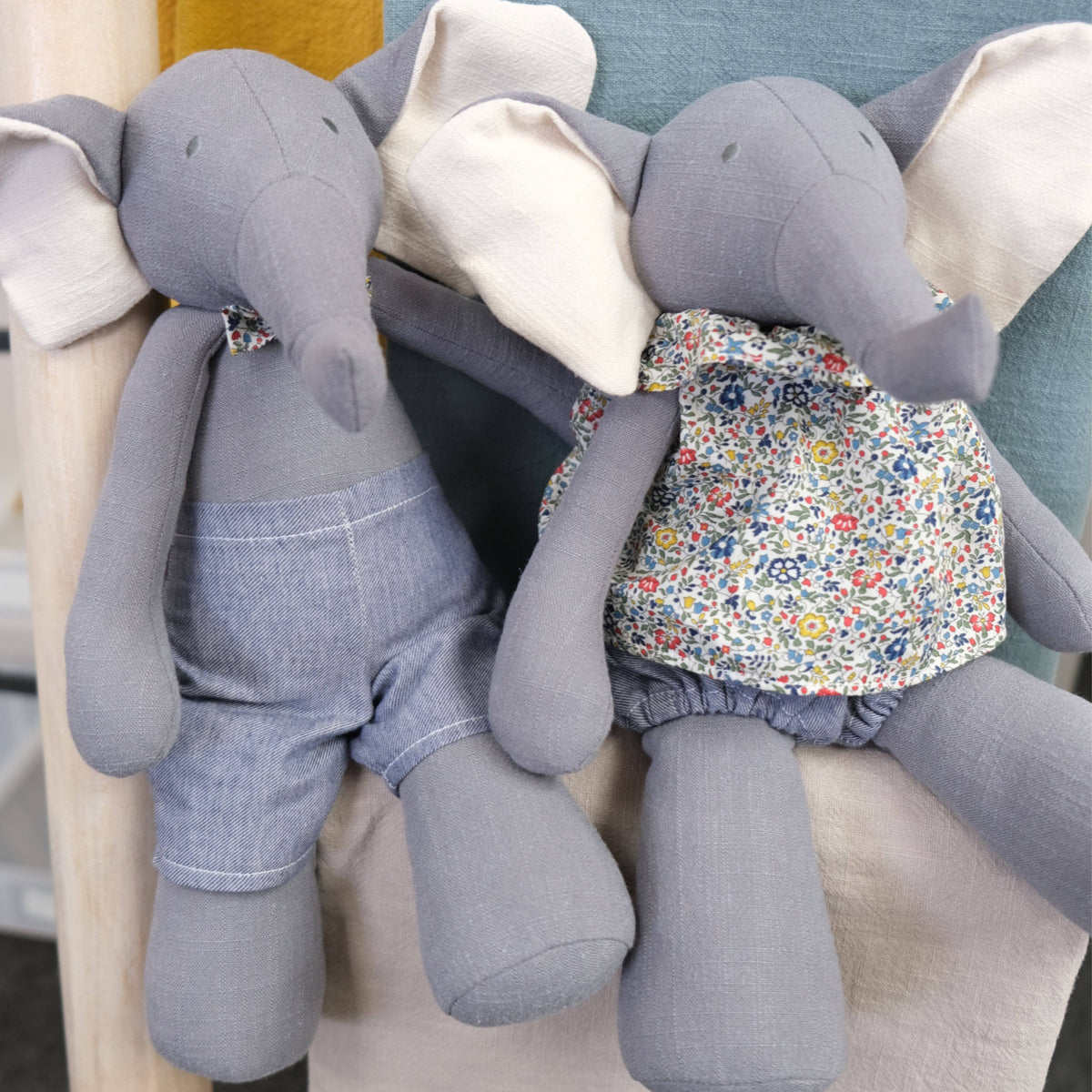 Bernadette & Michel the Elephants