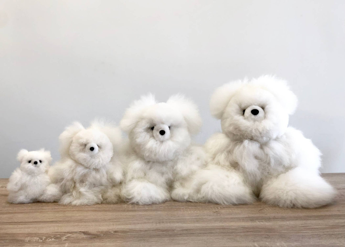 15" Alpaca Stuffed Animal - Bear