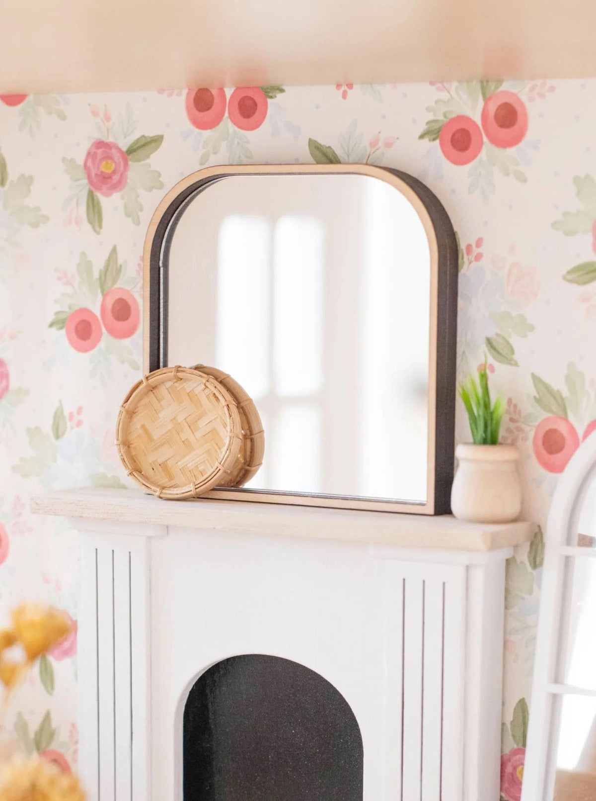 Dollhouse Bamboo Basket Trays | Three Sizes