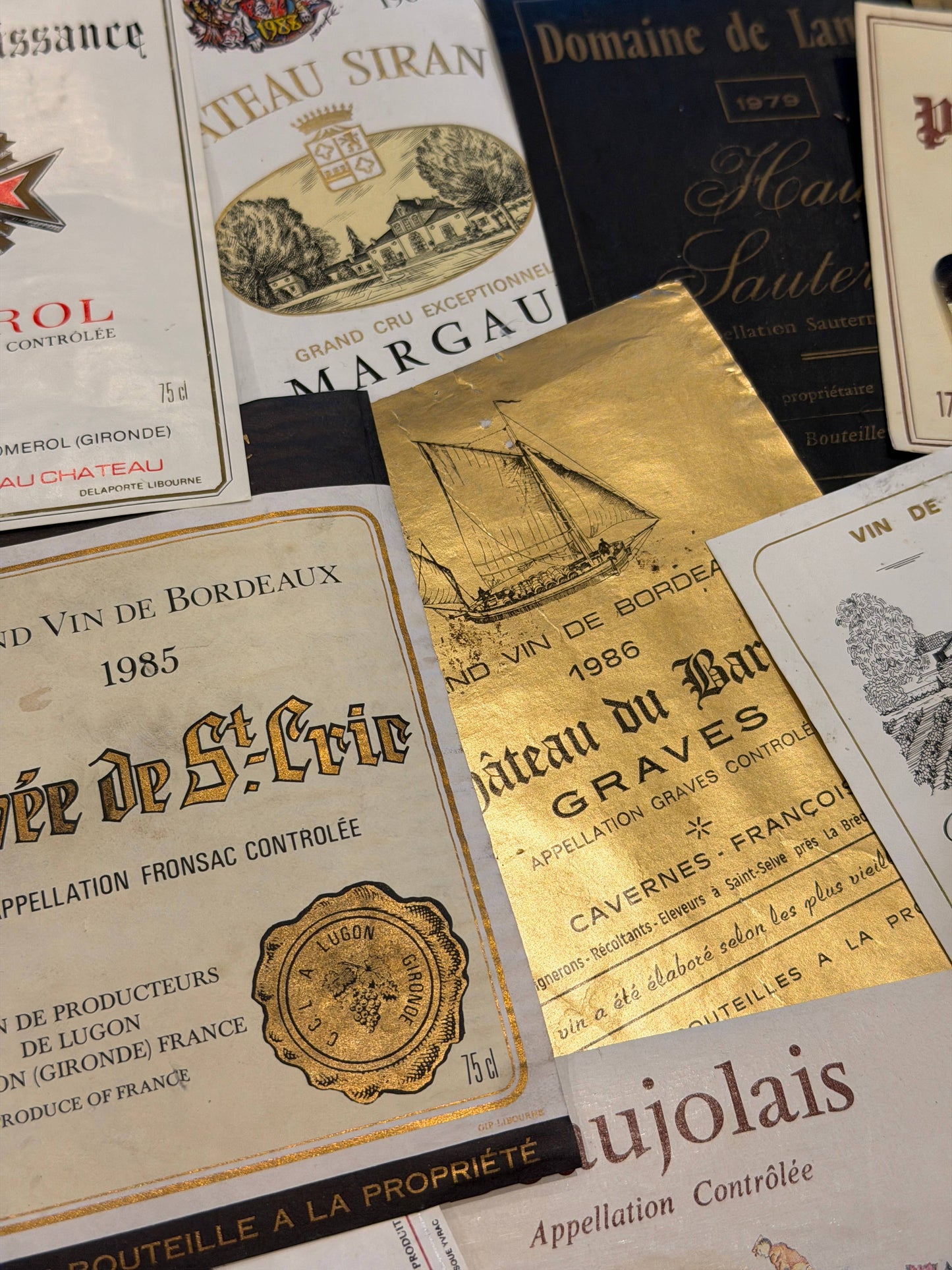 Antique and Vintage Labels in bundles of 10
