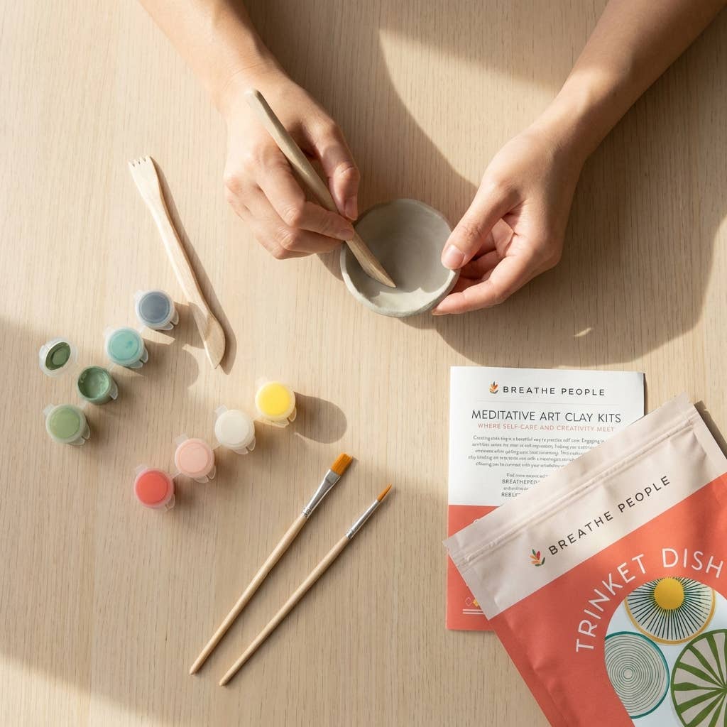 DIY Air Dry Clay Kit- Make Your Own Trinket Dish