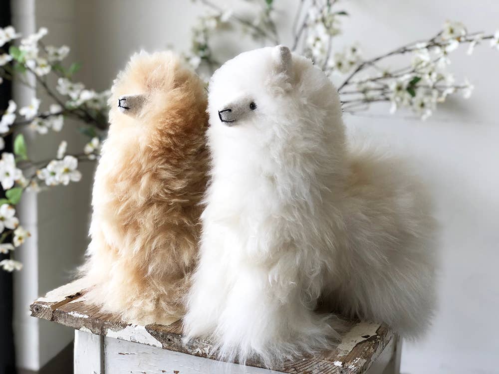 Alpaca Stuffed Animal - Alpaca Medium 12"
