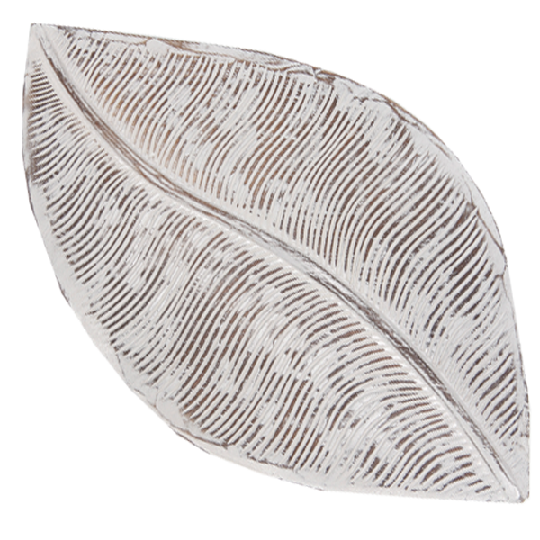 Zen Zen tray | Leaf Whitewash