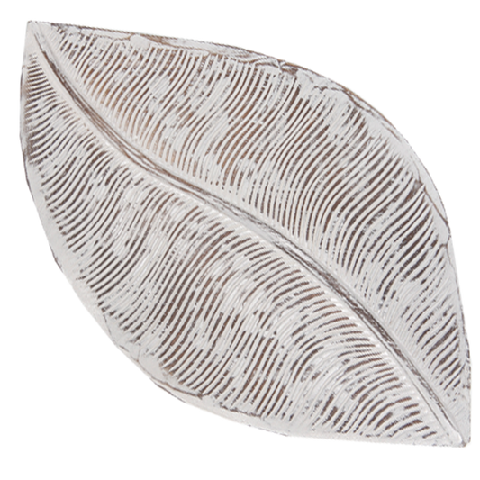 Zen Zen tray | Leaf Whitewash