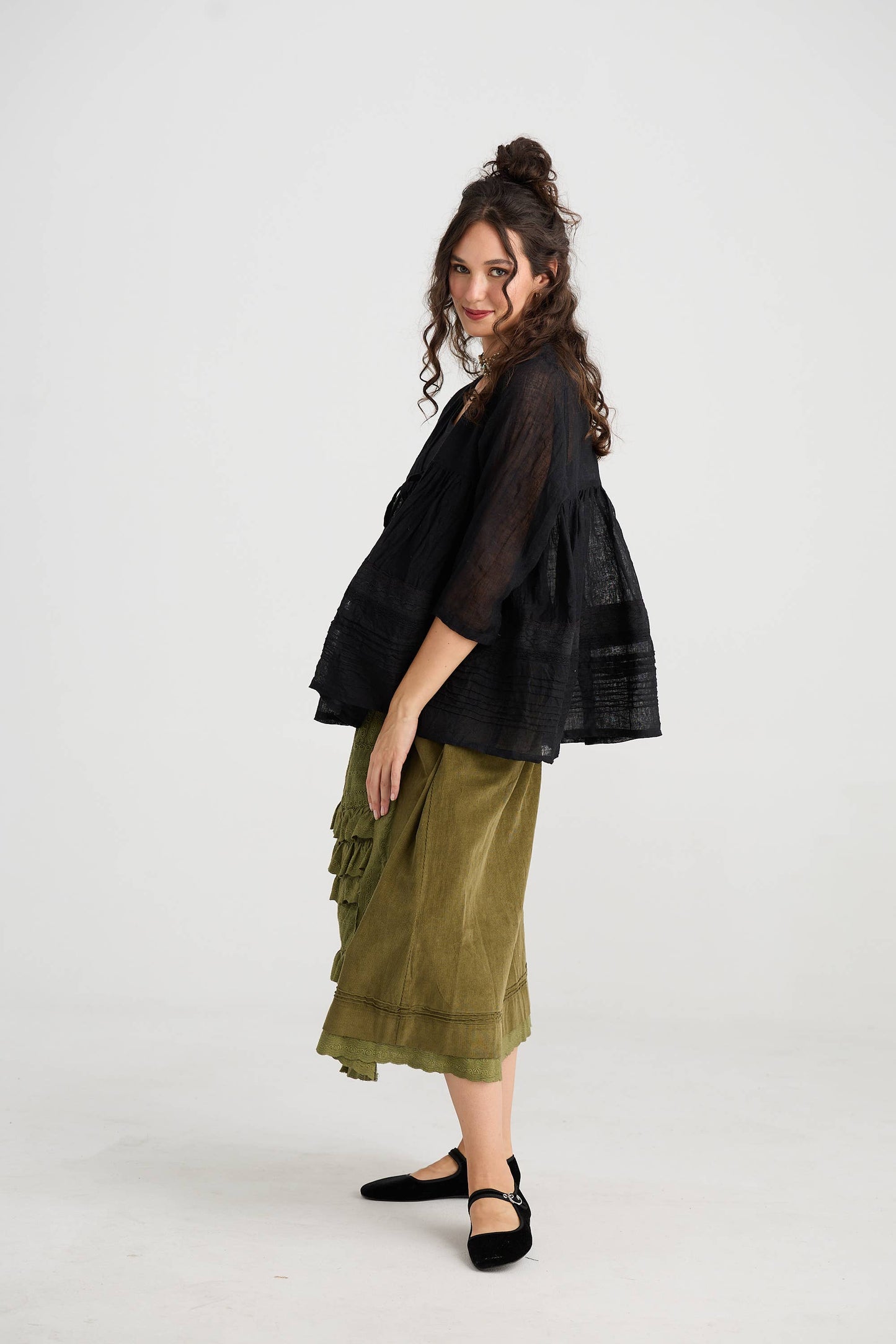 WOMEN'S - Fable Skirt in Moss Green