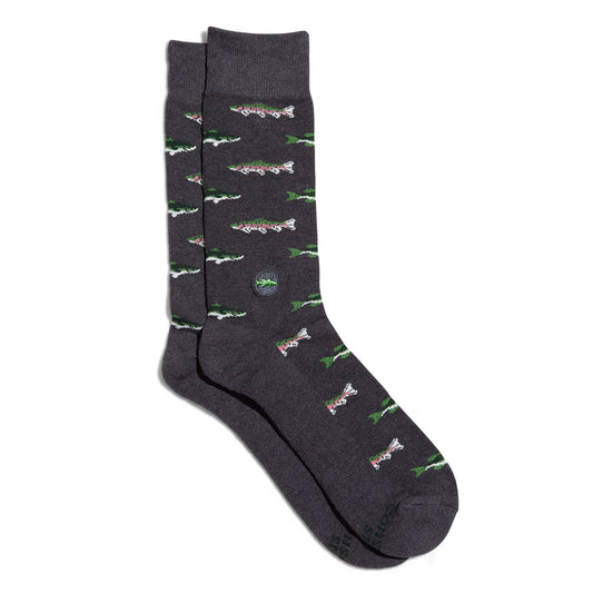 Socks that Protect National Parks (Gray Fish)