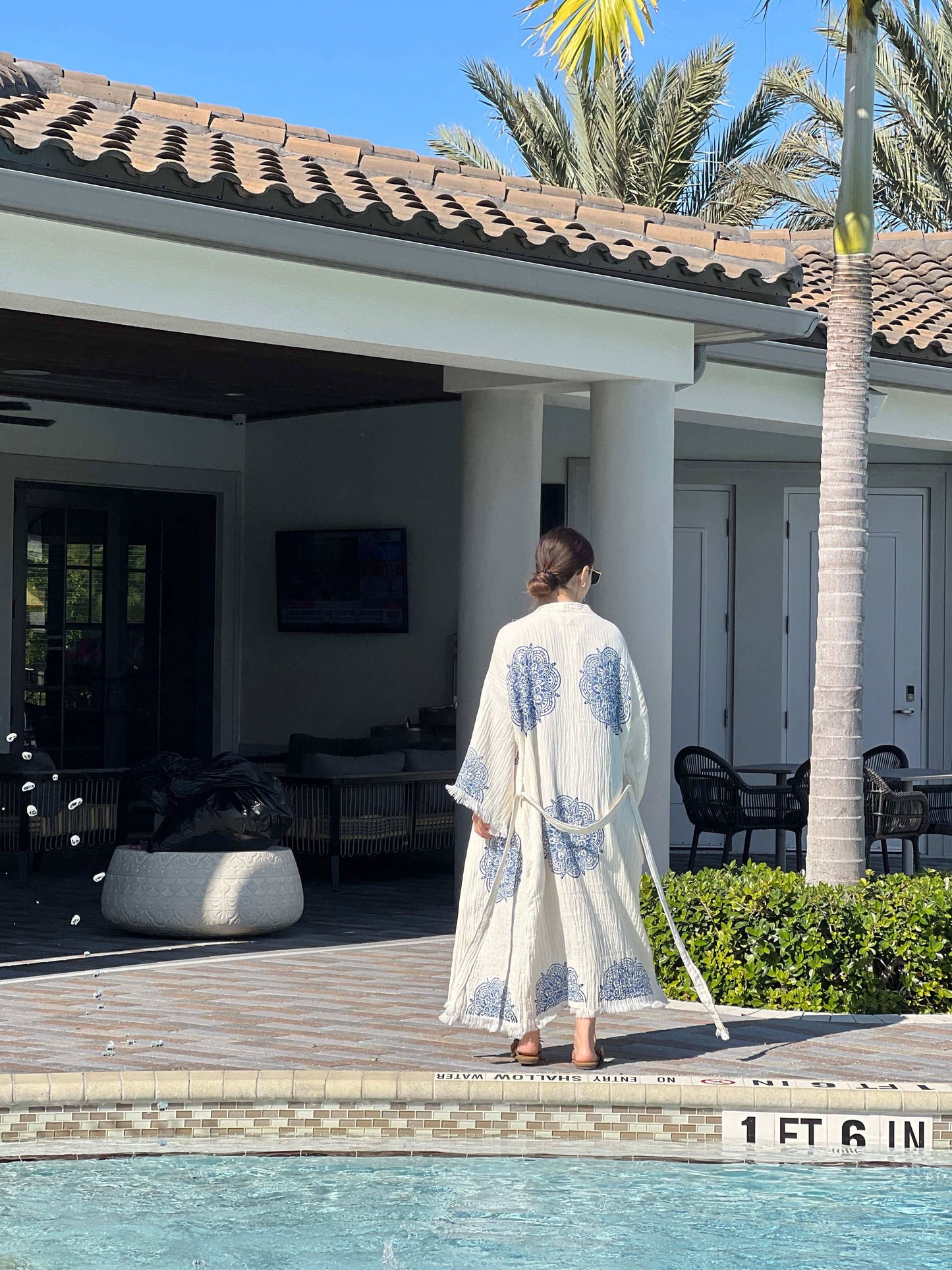 Mandala Kimono Robe