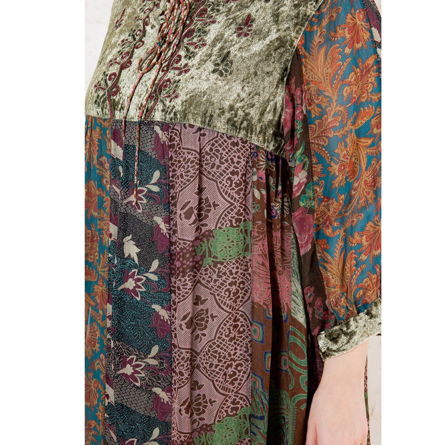 Chic Bohemian Stone-Washed Dress SIZE: XS TO 3X