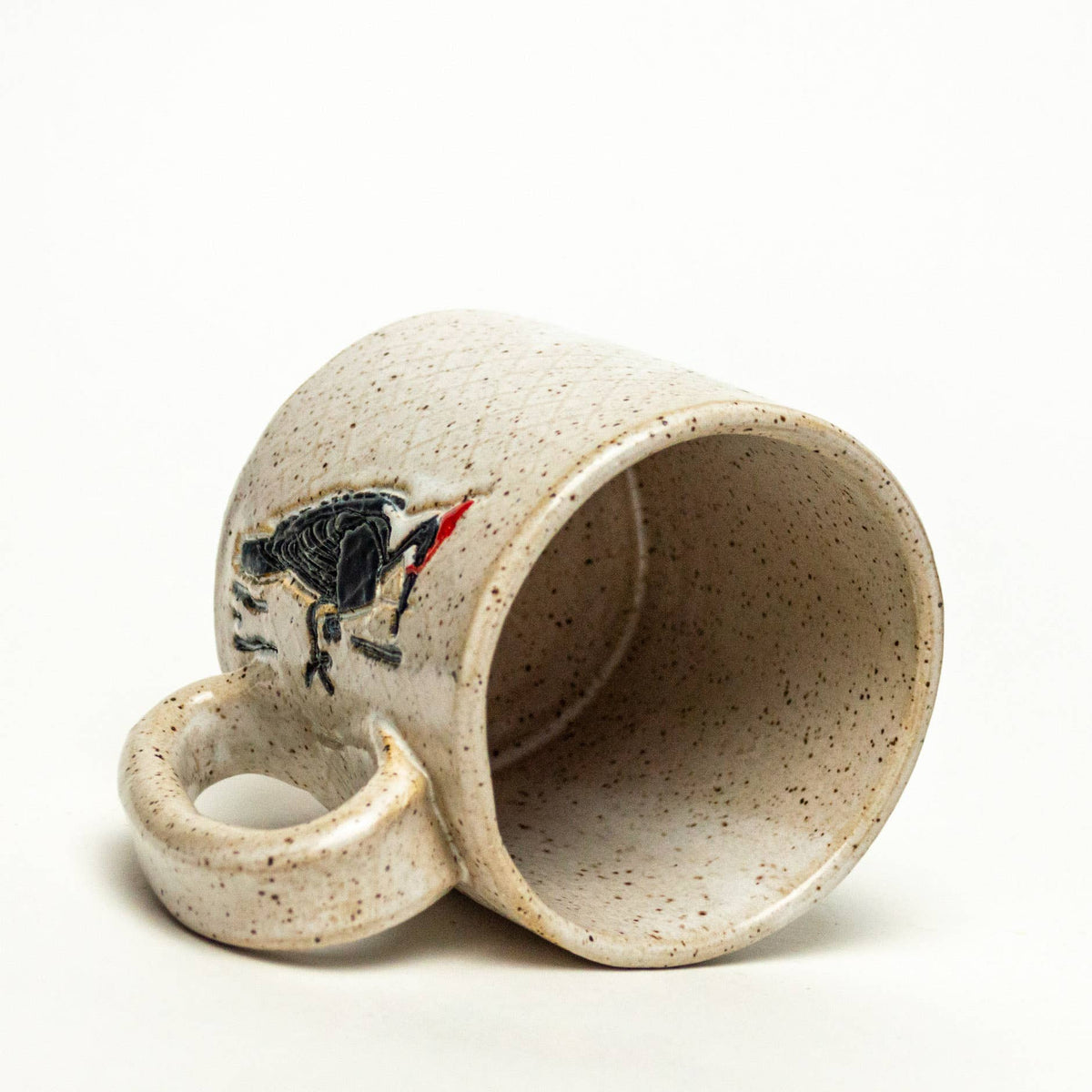 Woodpecker Handmade Mug