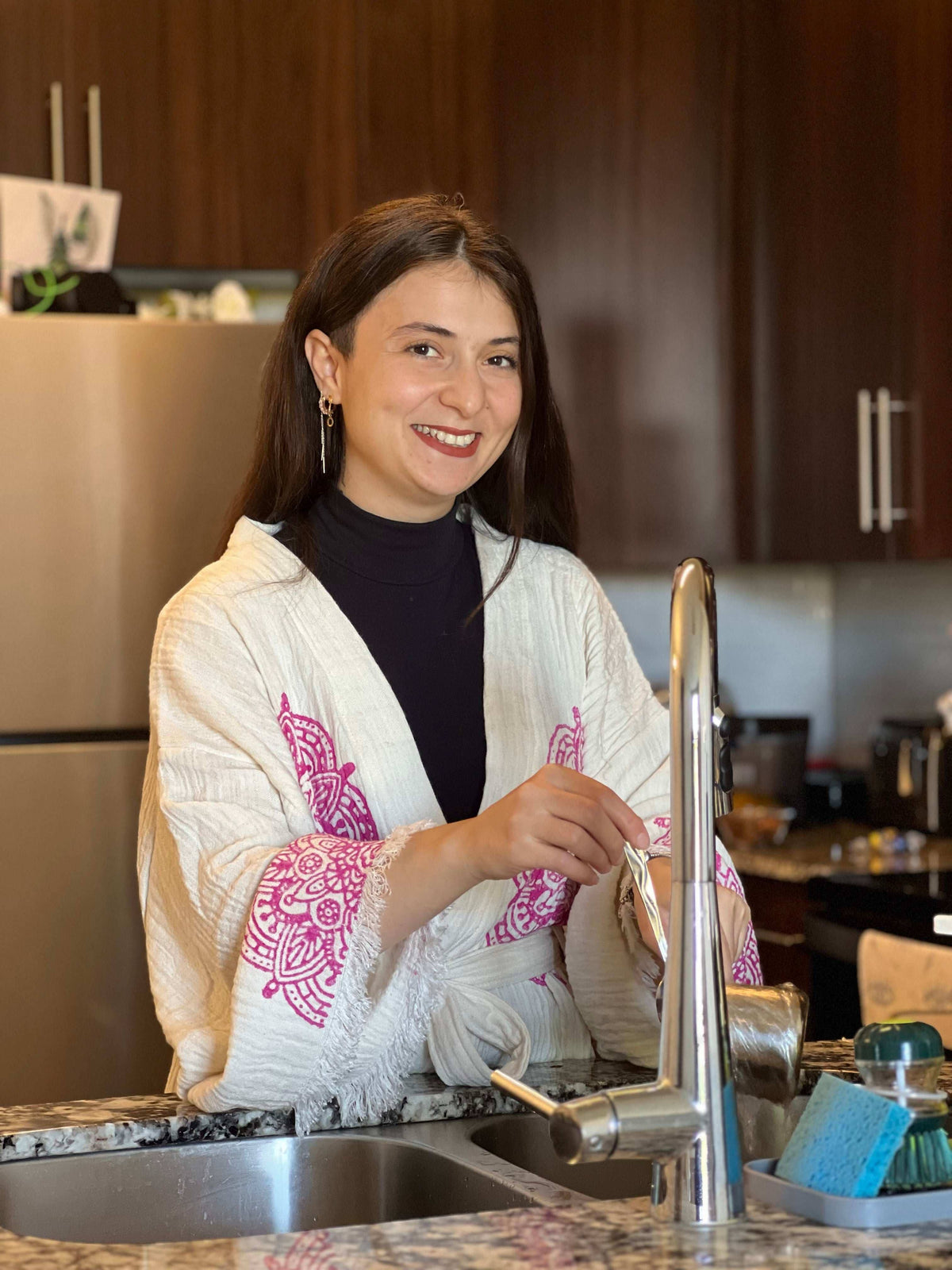Mandala Kimono Robe
