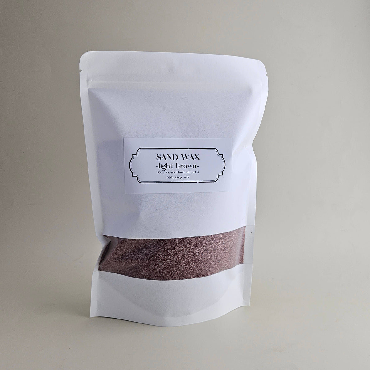 Sand Wax White bag