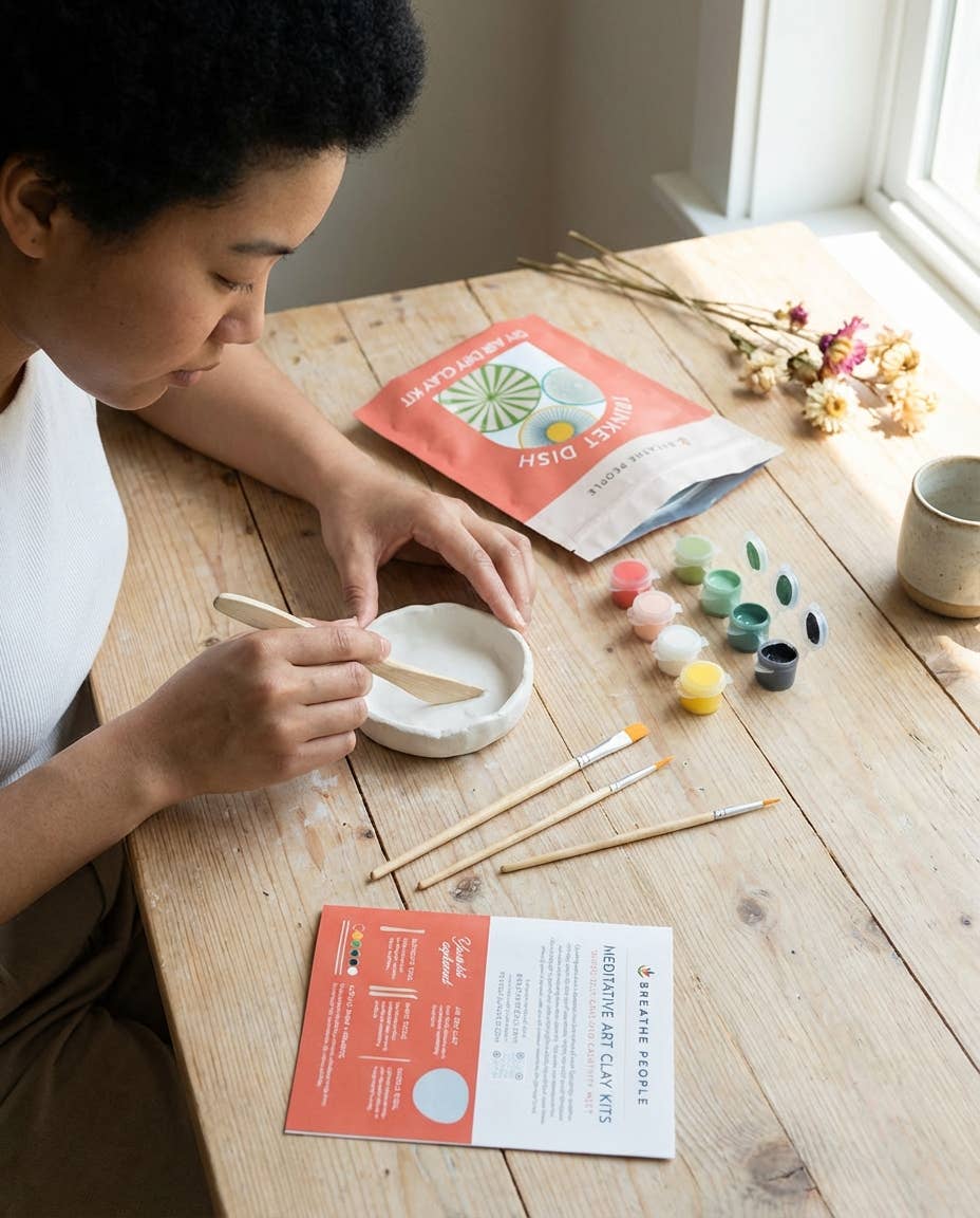 DIY Air Dry Clay Kit- Make Your Own Trinket Dish