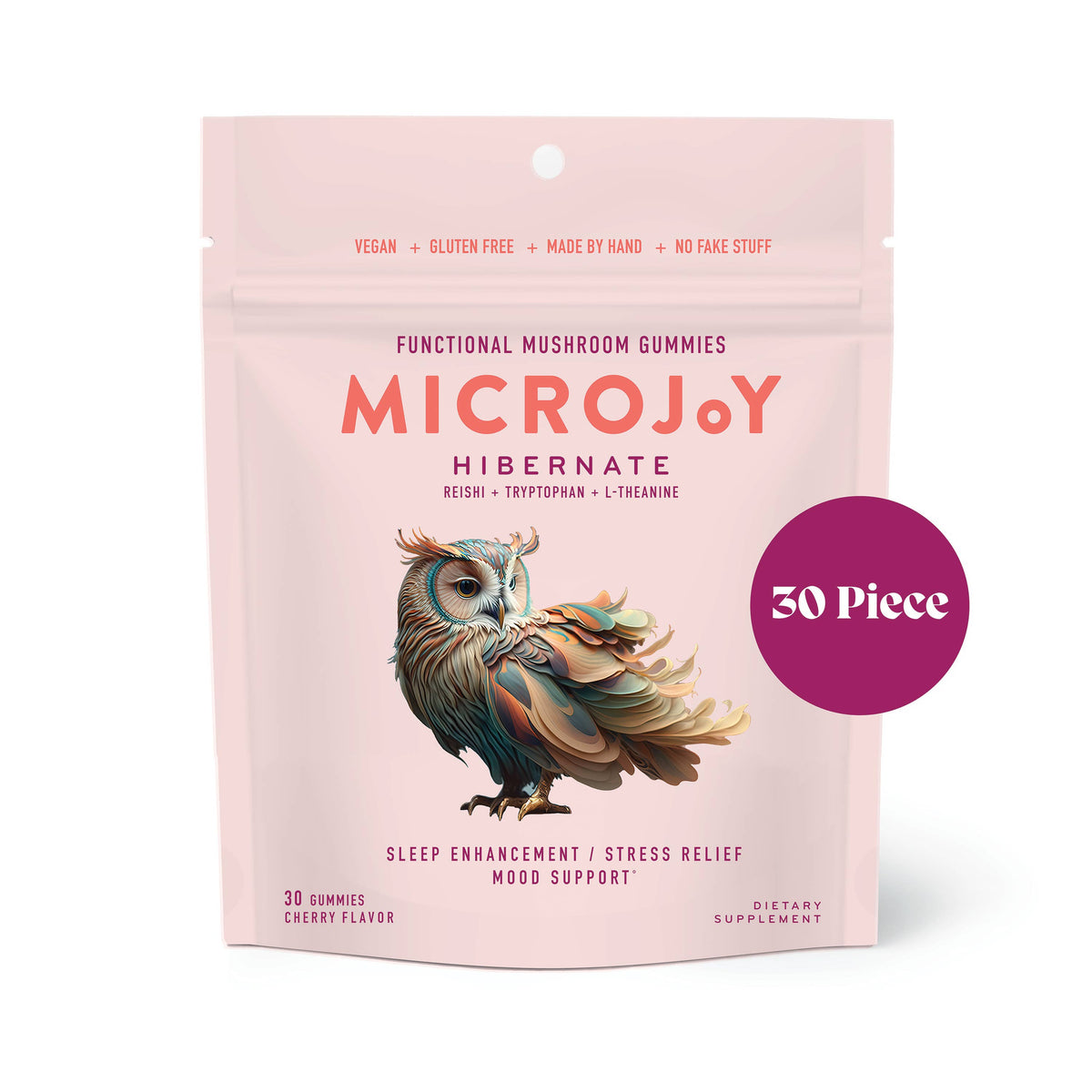Hibernate Mushroom Gummies (30) / Vegan Supplement / Sleep
