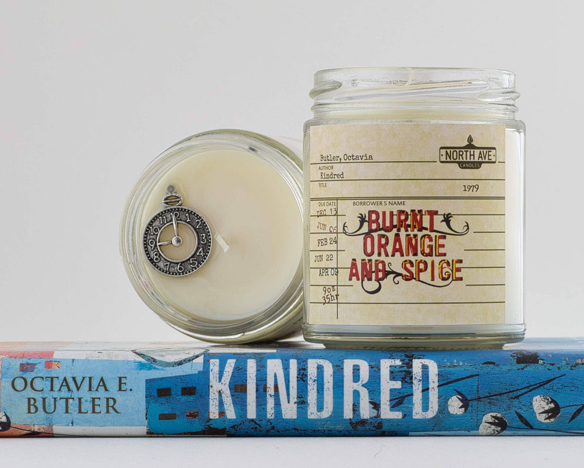 Book Candle / Kindred / bookshop gift / Octavia Butler