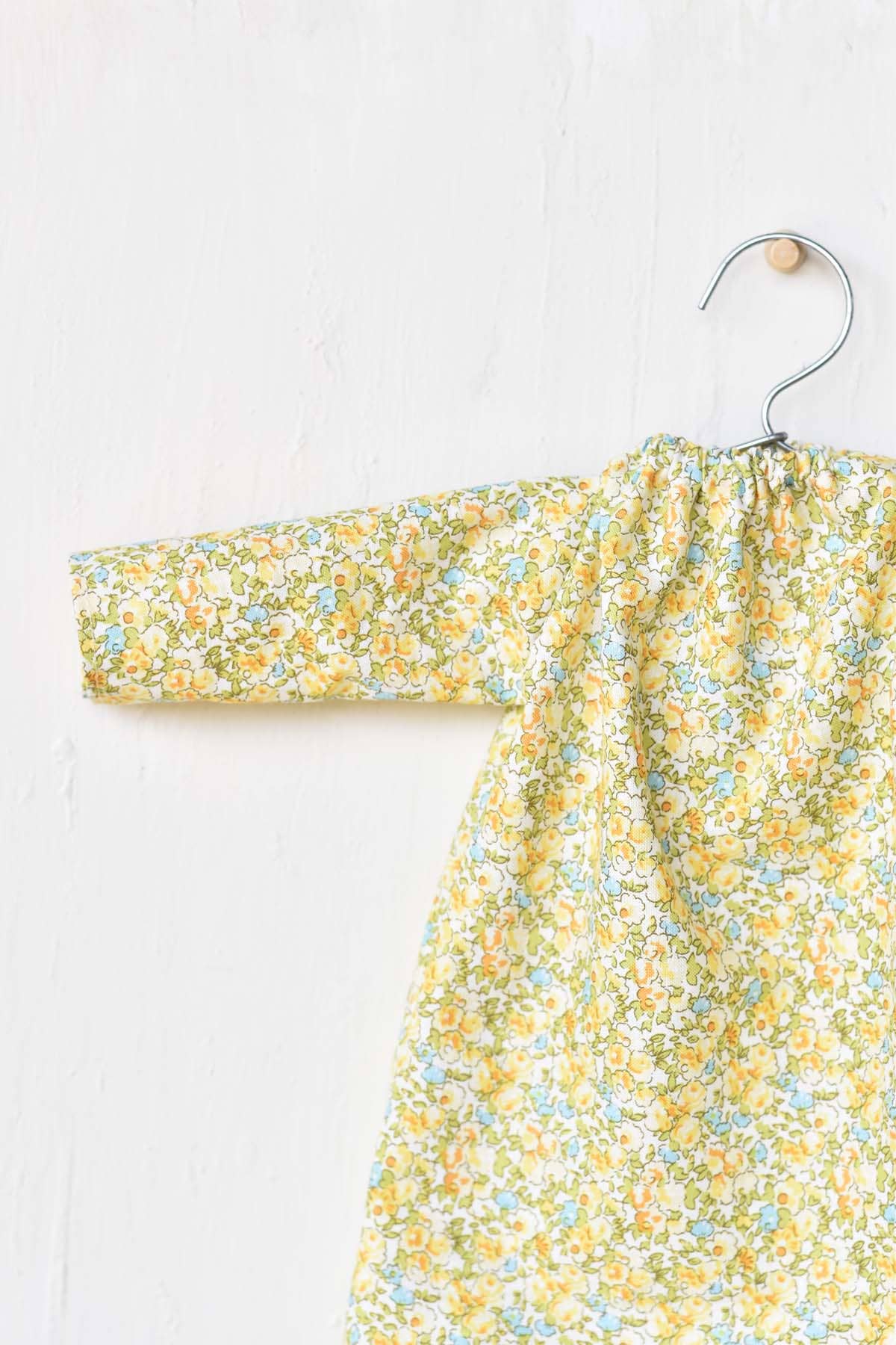 Seaside Floral Cottage Day Dress  - Made in Maine  