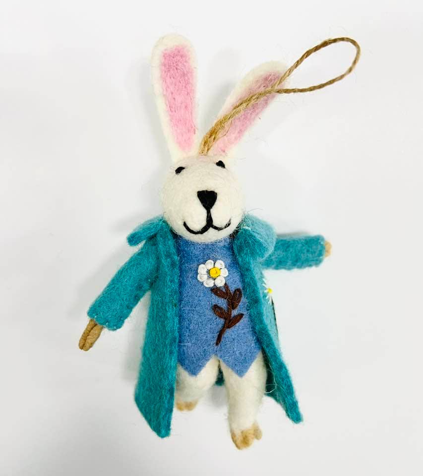 Ornament - Easter Decor - Pastel Bunny