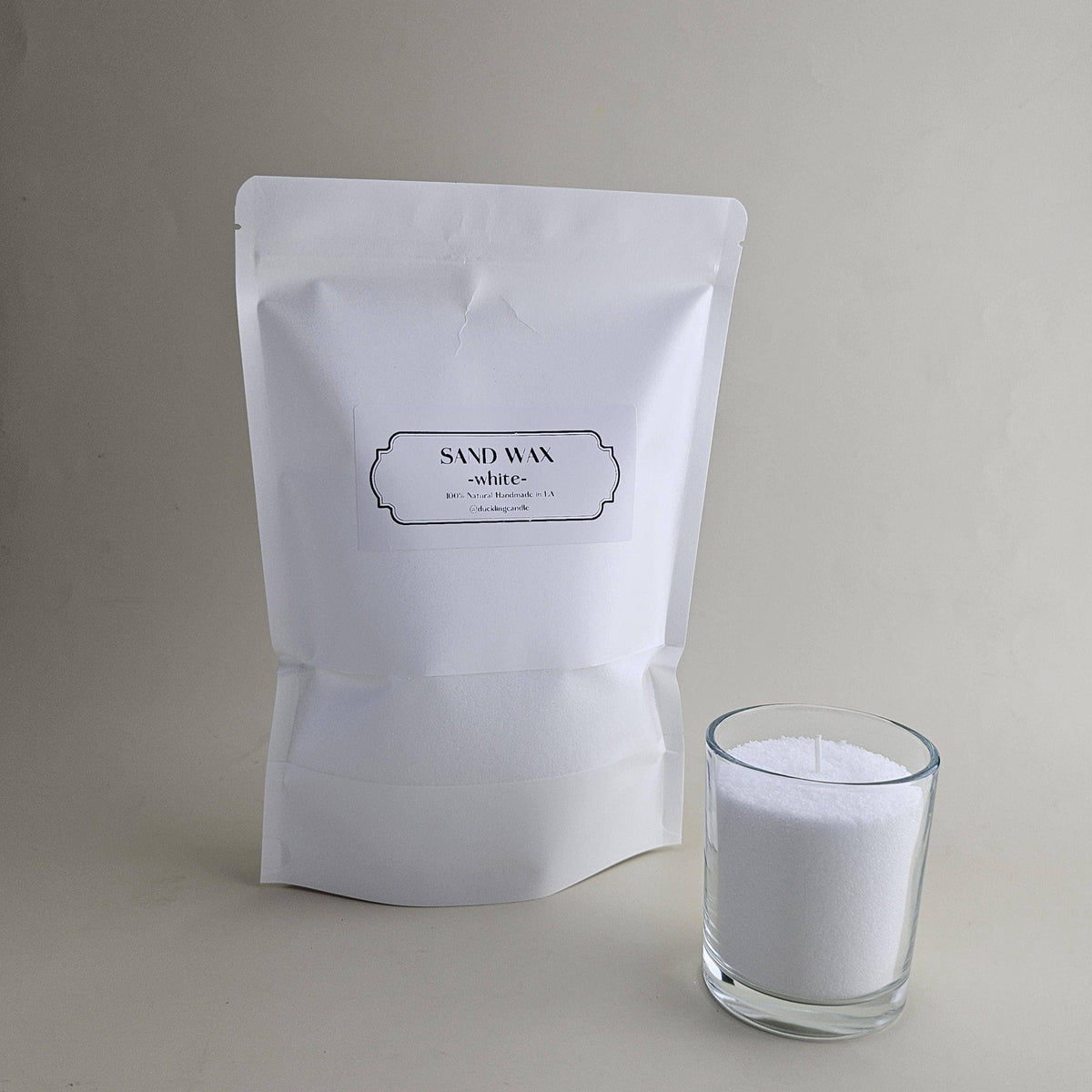 Sand Wax White bag
