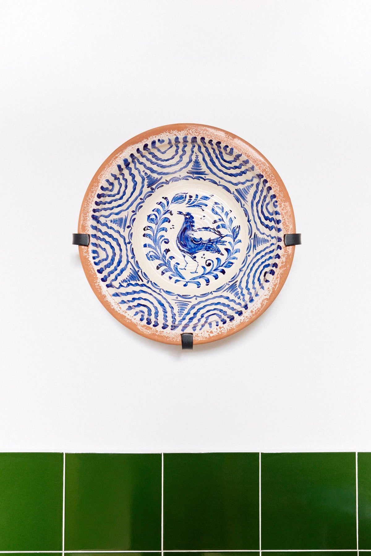 Blue lebrillos granaínos