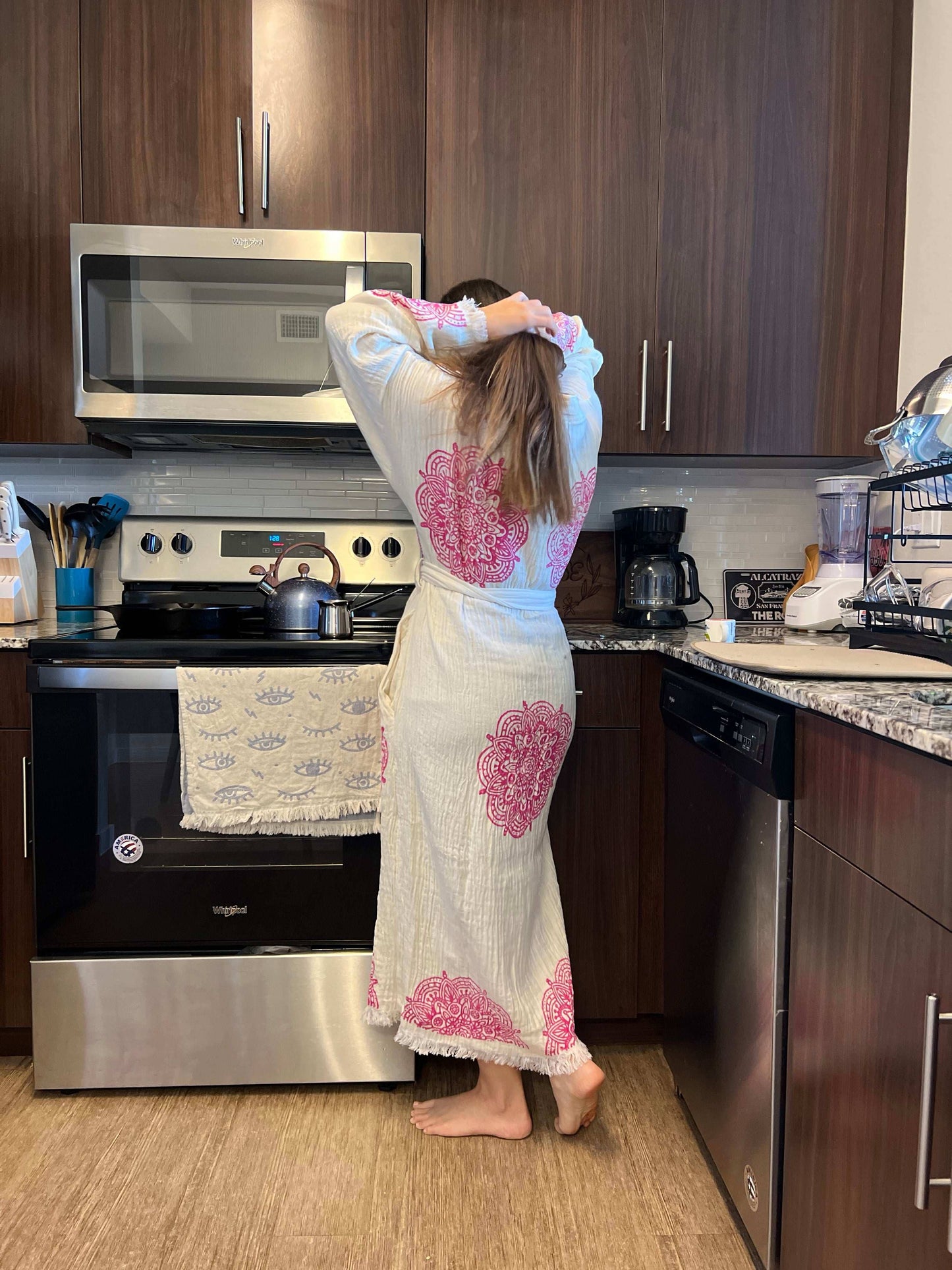 Mandala Kimono Robe