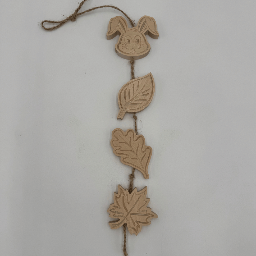 Wooden Hanging Toy for Bunnies 