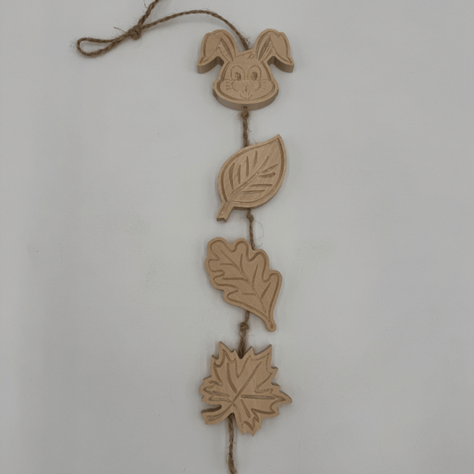 Wooden Hanging Toy for Bunnies 