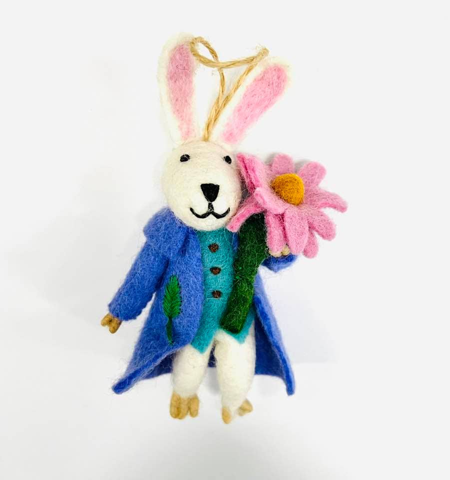 Ornament - Easter Decor - Pastel Bunny