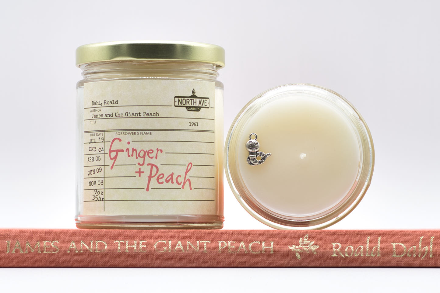 Book Candle / James and the Giant Peach / Bookstore gift