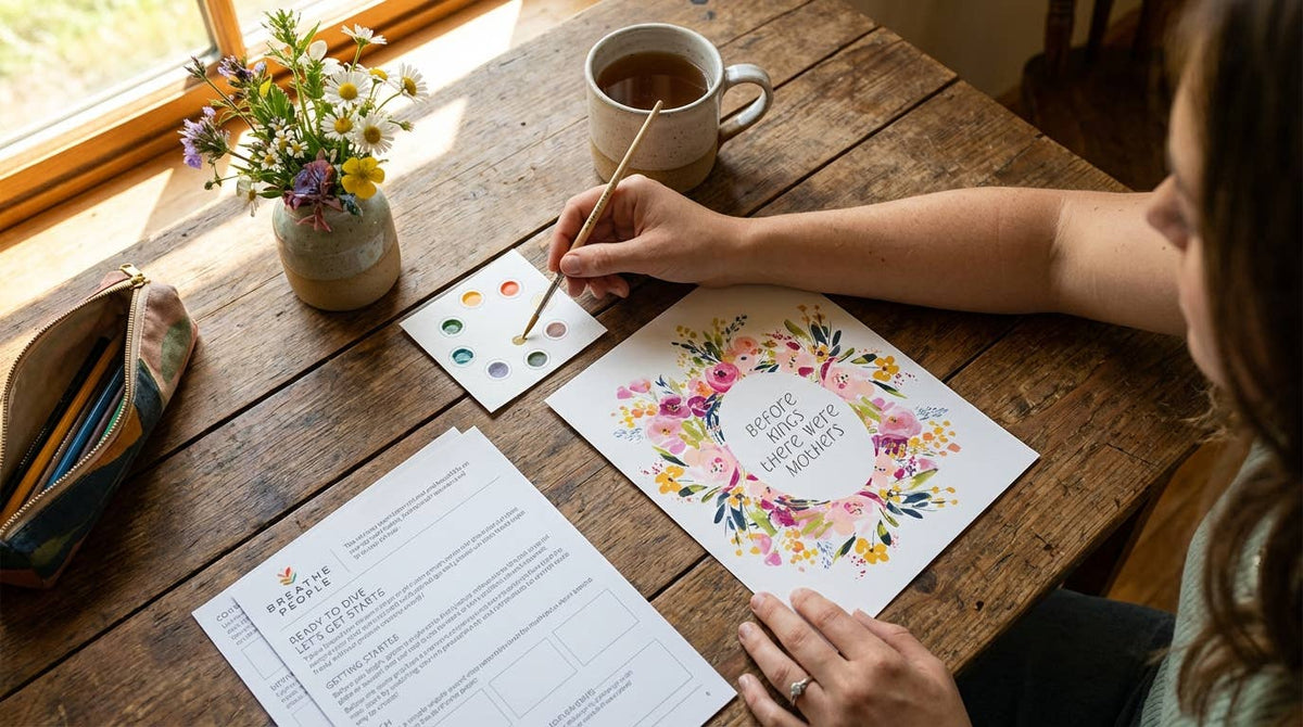 Mothers Day All-in-One Watercolor Kit- Honoring Mothers