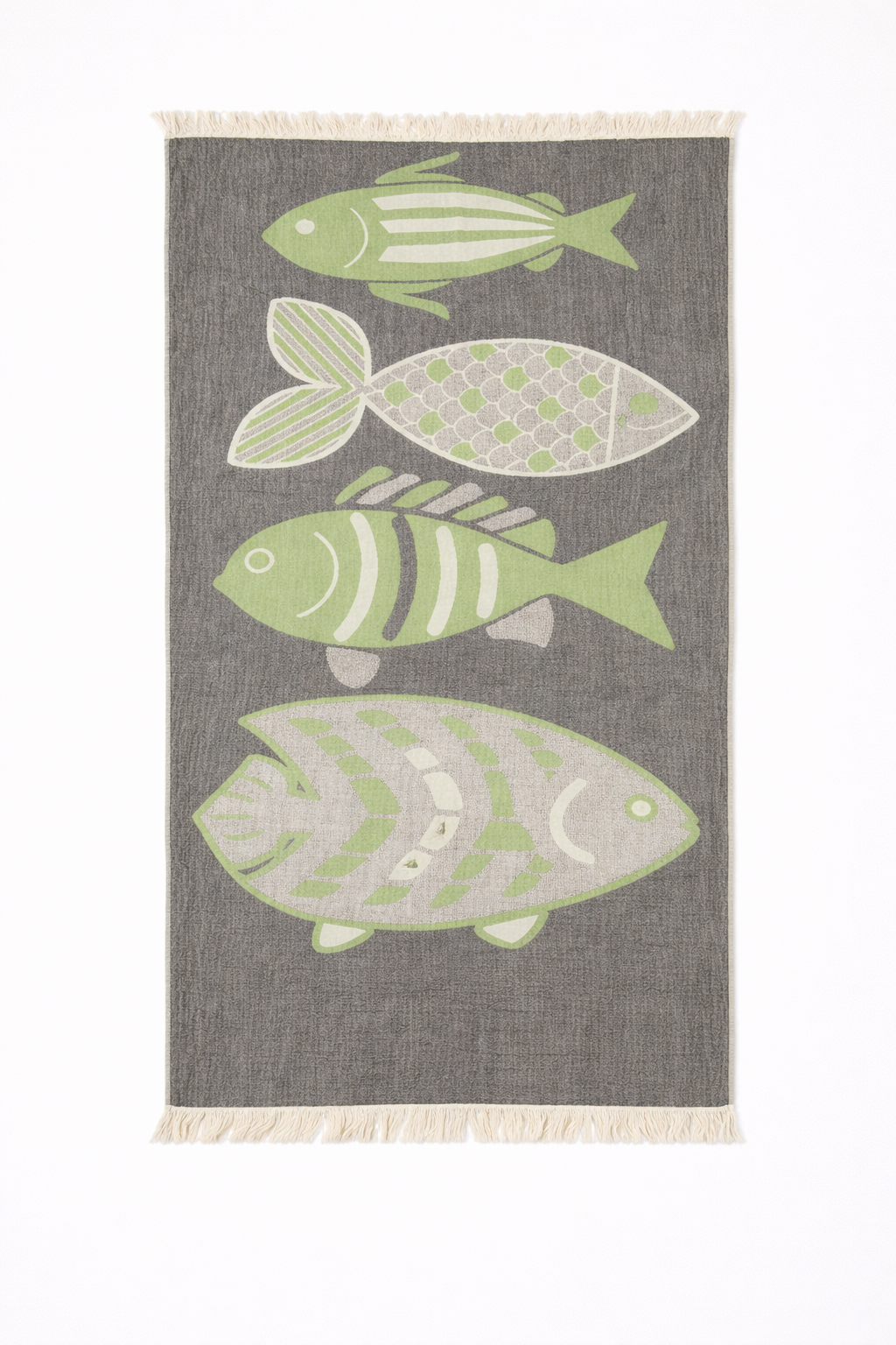 Harbor Fish Sand Repellent Beach Towel